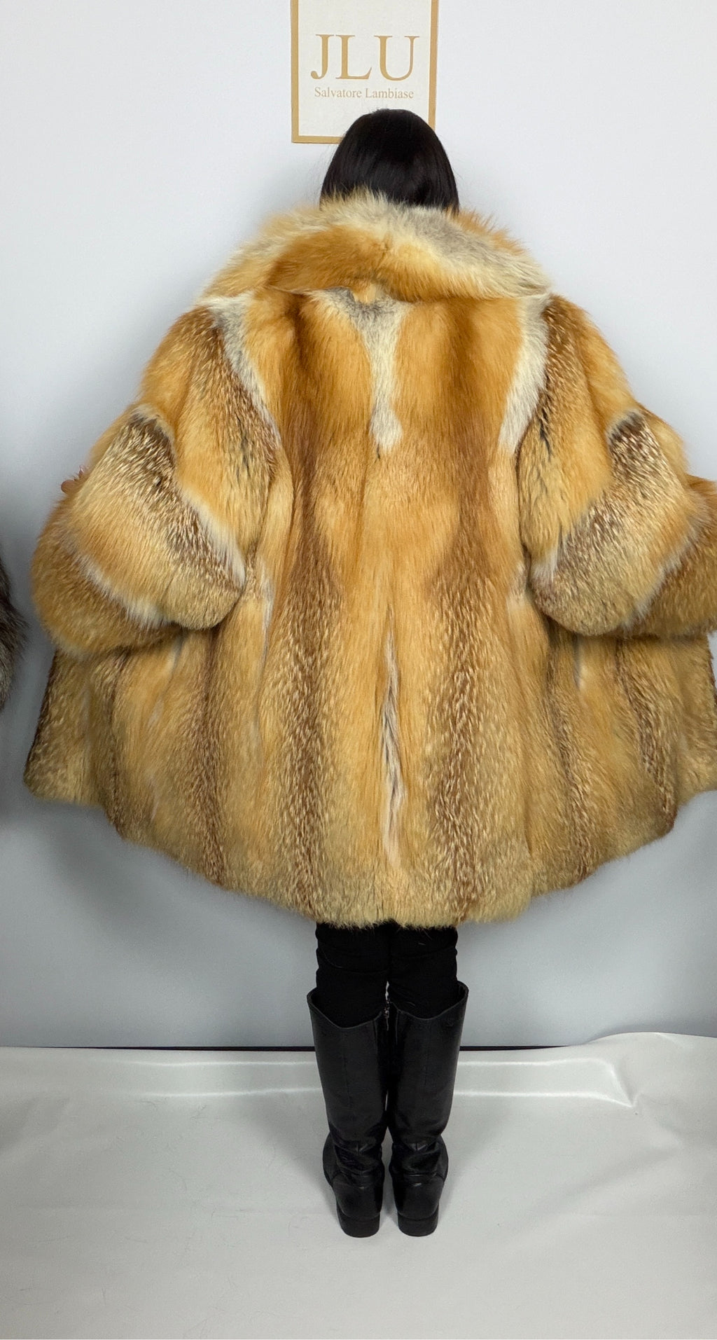 Giacca in Volpe Gold Dorata – Iris – dettaglio 6