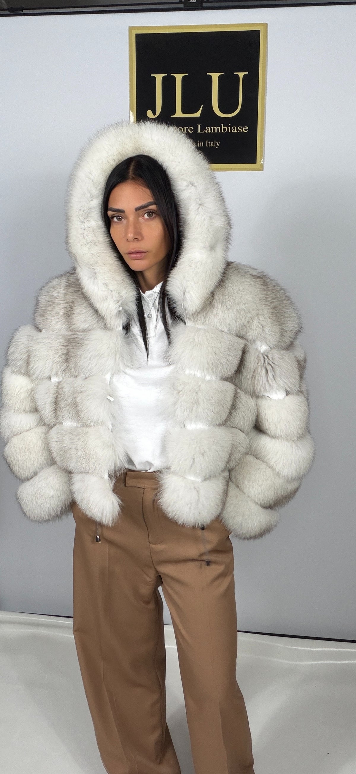 Volpe in Groenlandia modello bomber