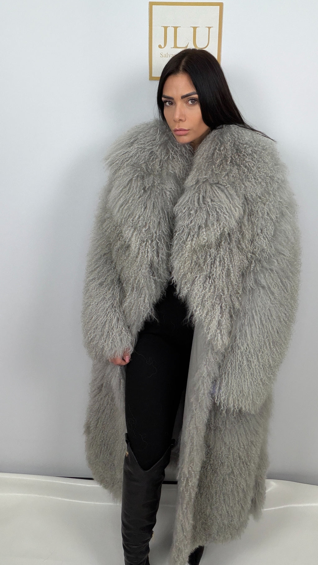 Cappotto in Mongolia con Collo Sciallato – Modello II – dettaglio 4