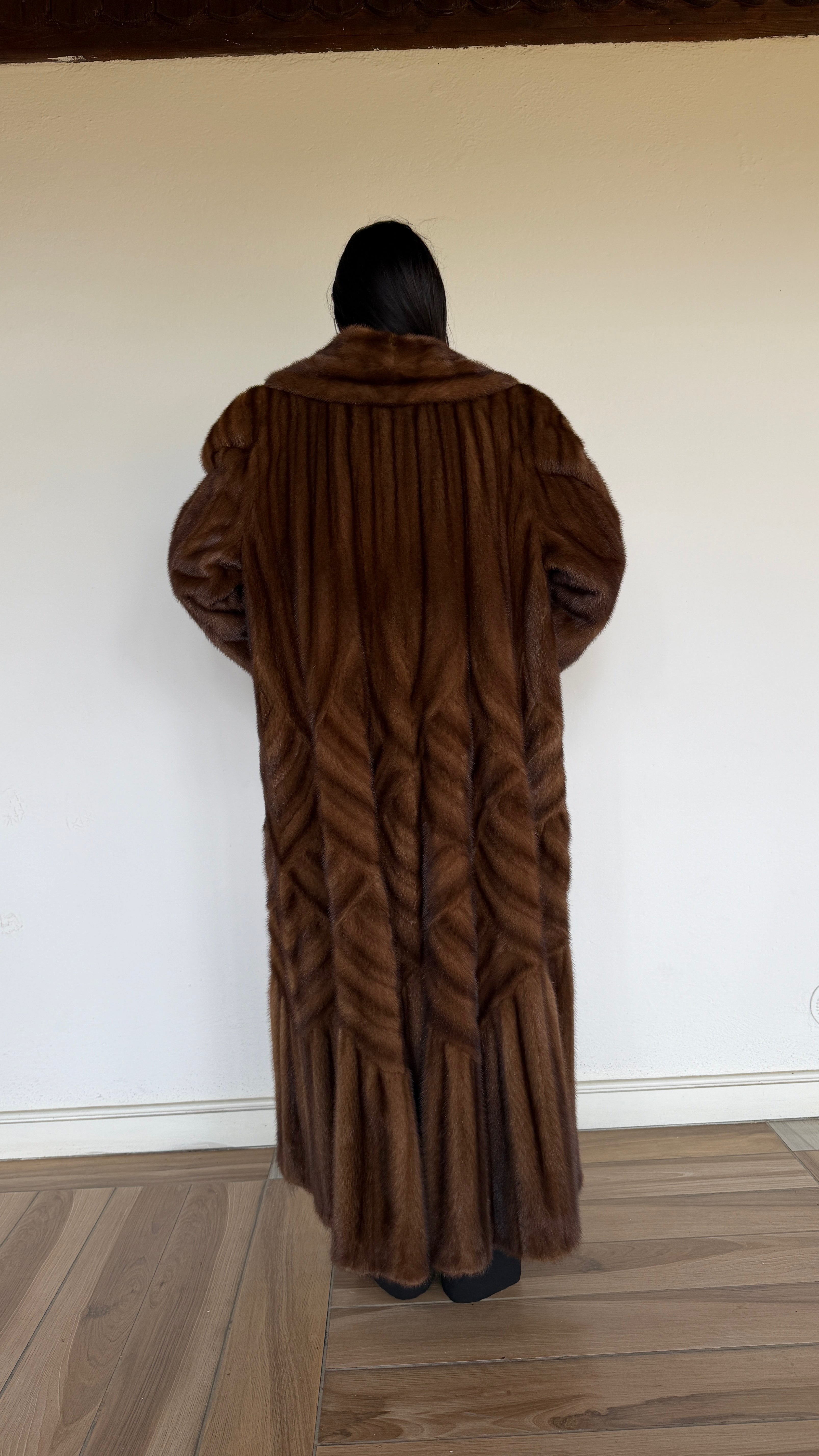 Cappotto in Visone Demibuff