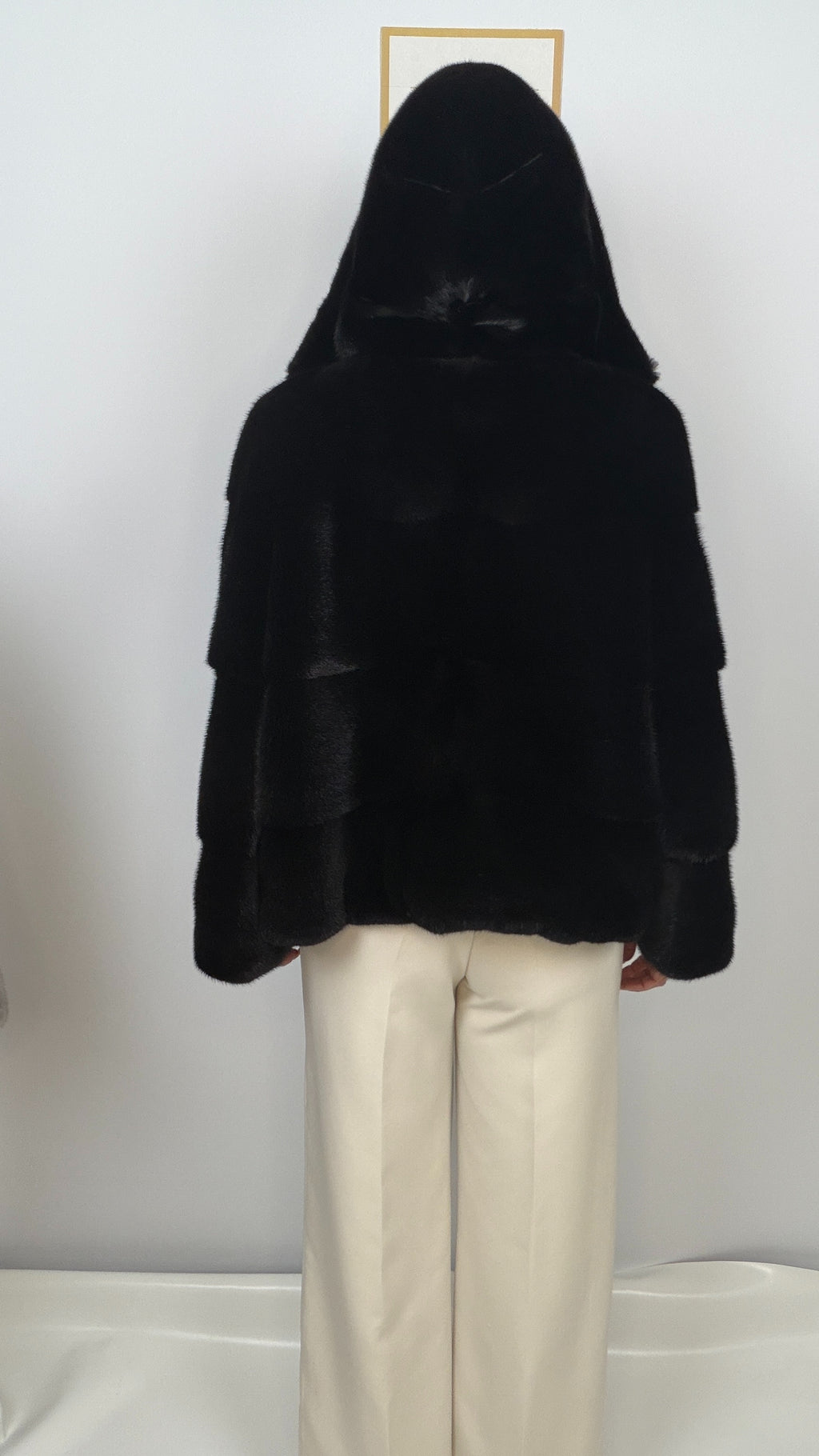 Giacca in visone blackglama mod. Over – dettaglio 6