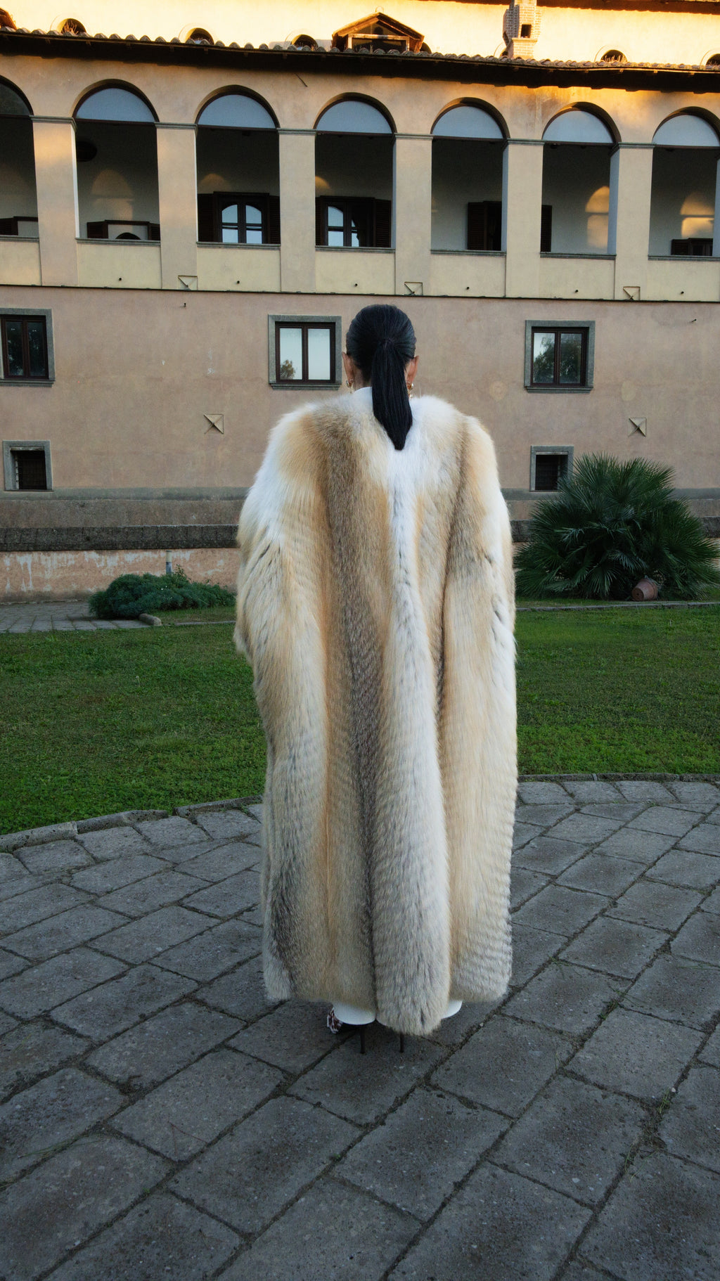 Kimono in Volpe Golden Island Lavorazione Filettata – Modello Esclusivo – dettaglio 5