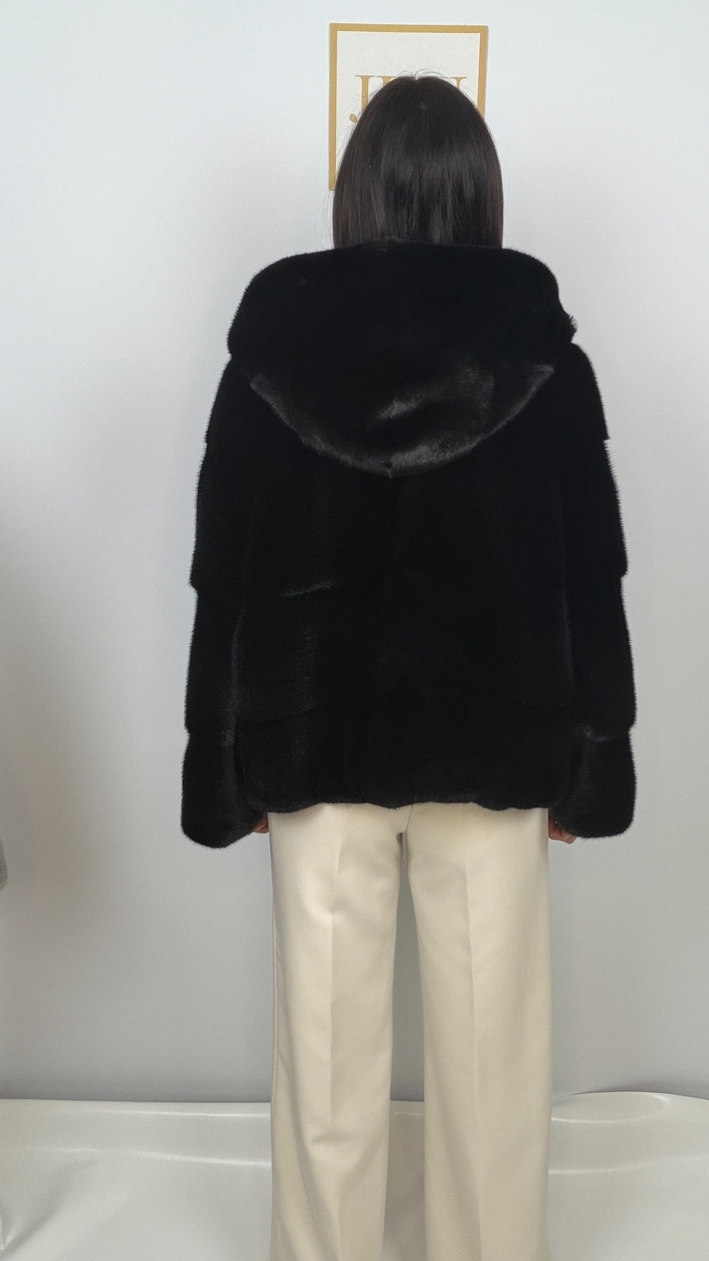 Giacca in visone blackglama mod. Over – dettaglio 7