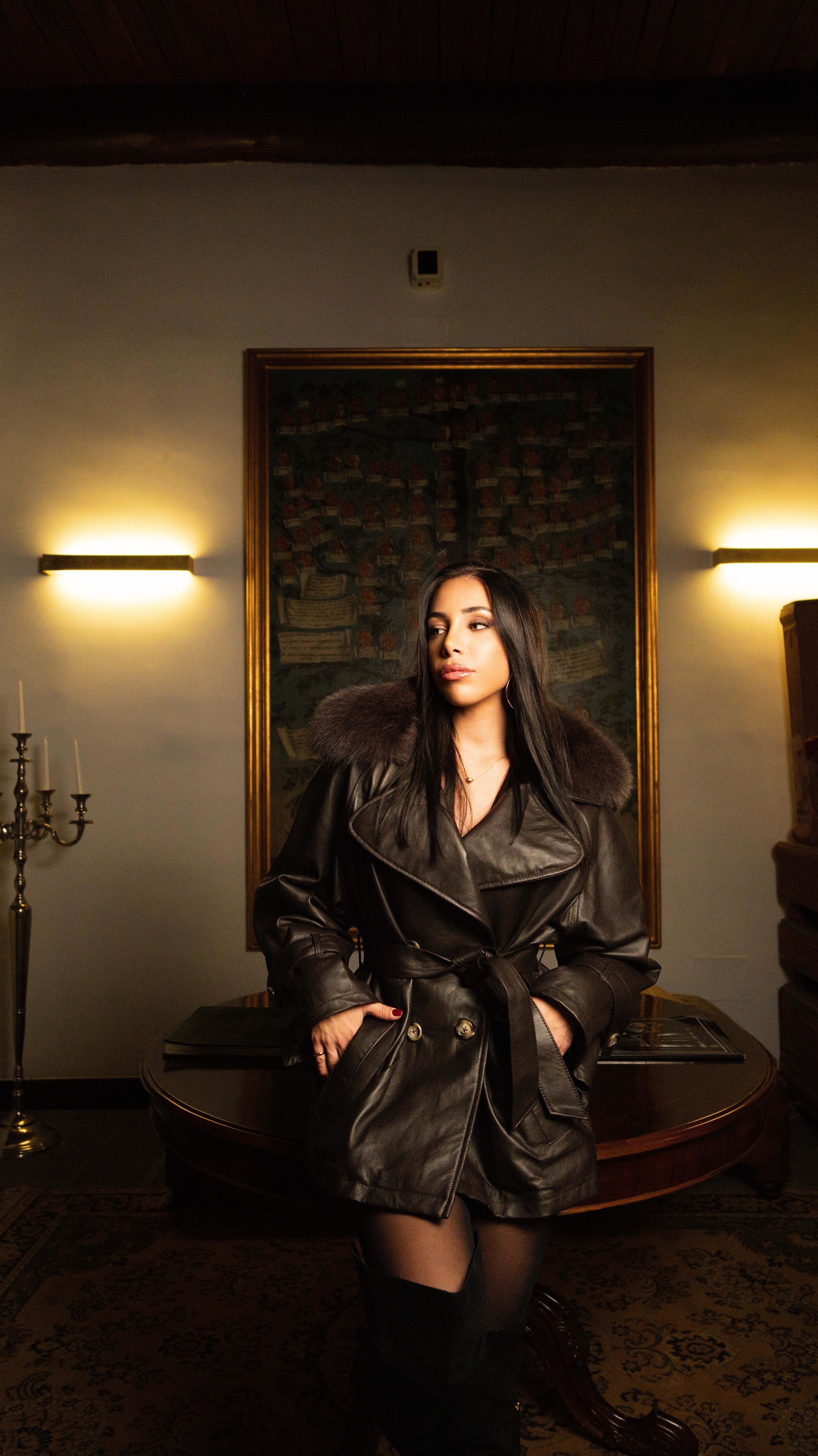 Giacca modello trench