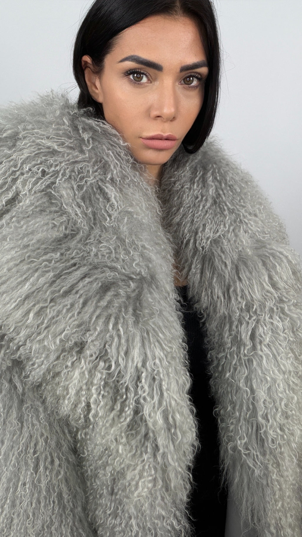 Cappotto in Mongolia con Collo Sciallato – Modello II – dettaglio 2