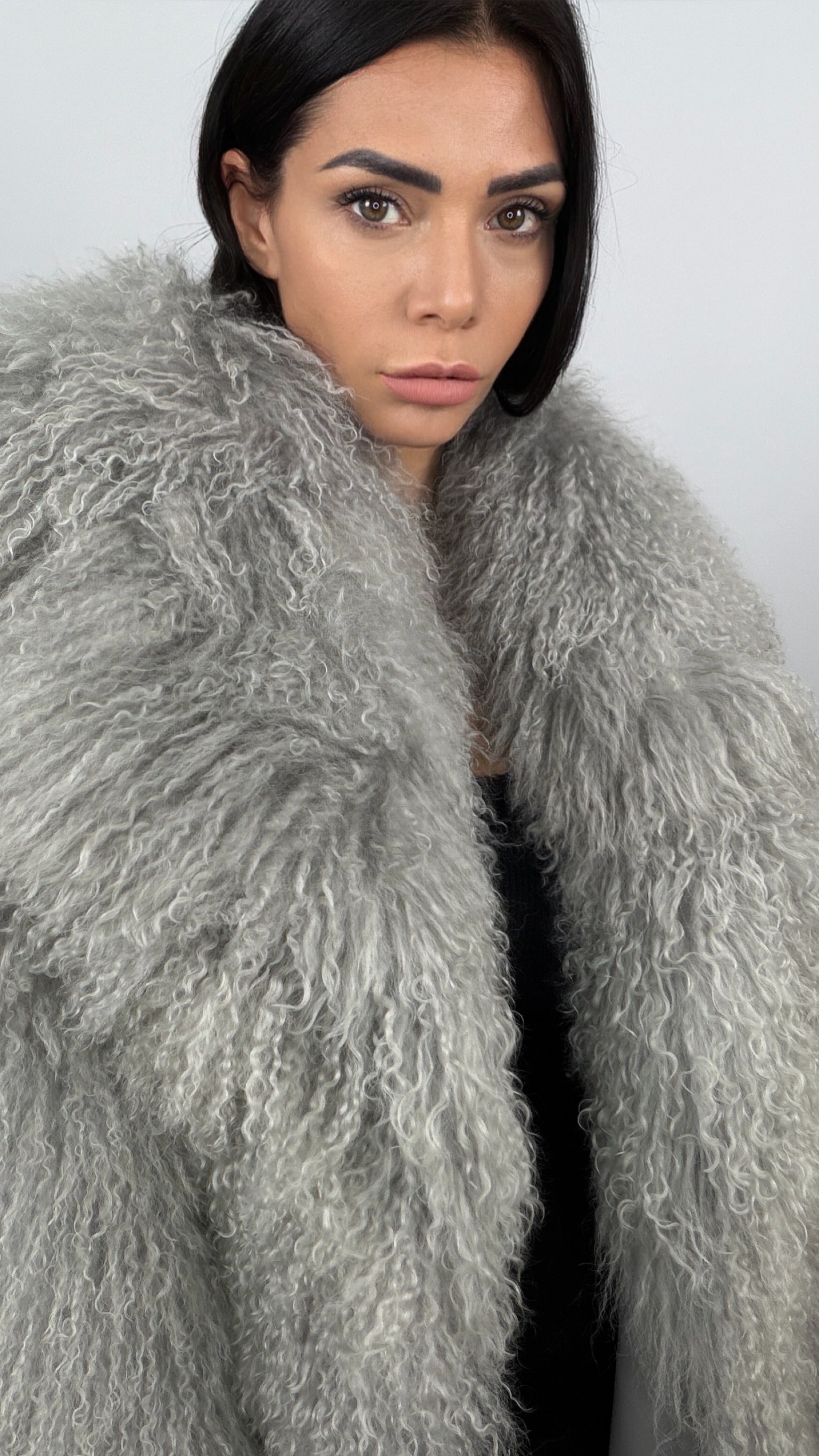 Cappotto in Mongolia con Collo Sciallato – Modello II – dettaglio 2