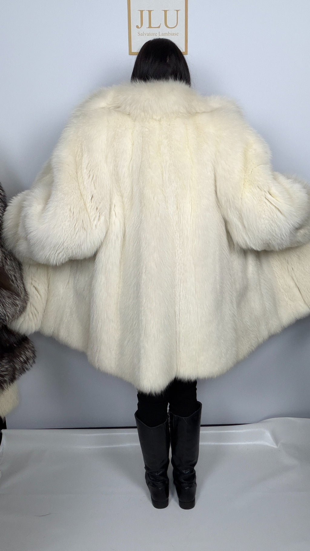 Giacca in Volpe Shadow con Mini Collo Sciallato – Chiara – dettaglio 6