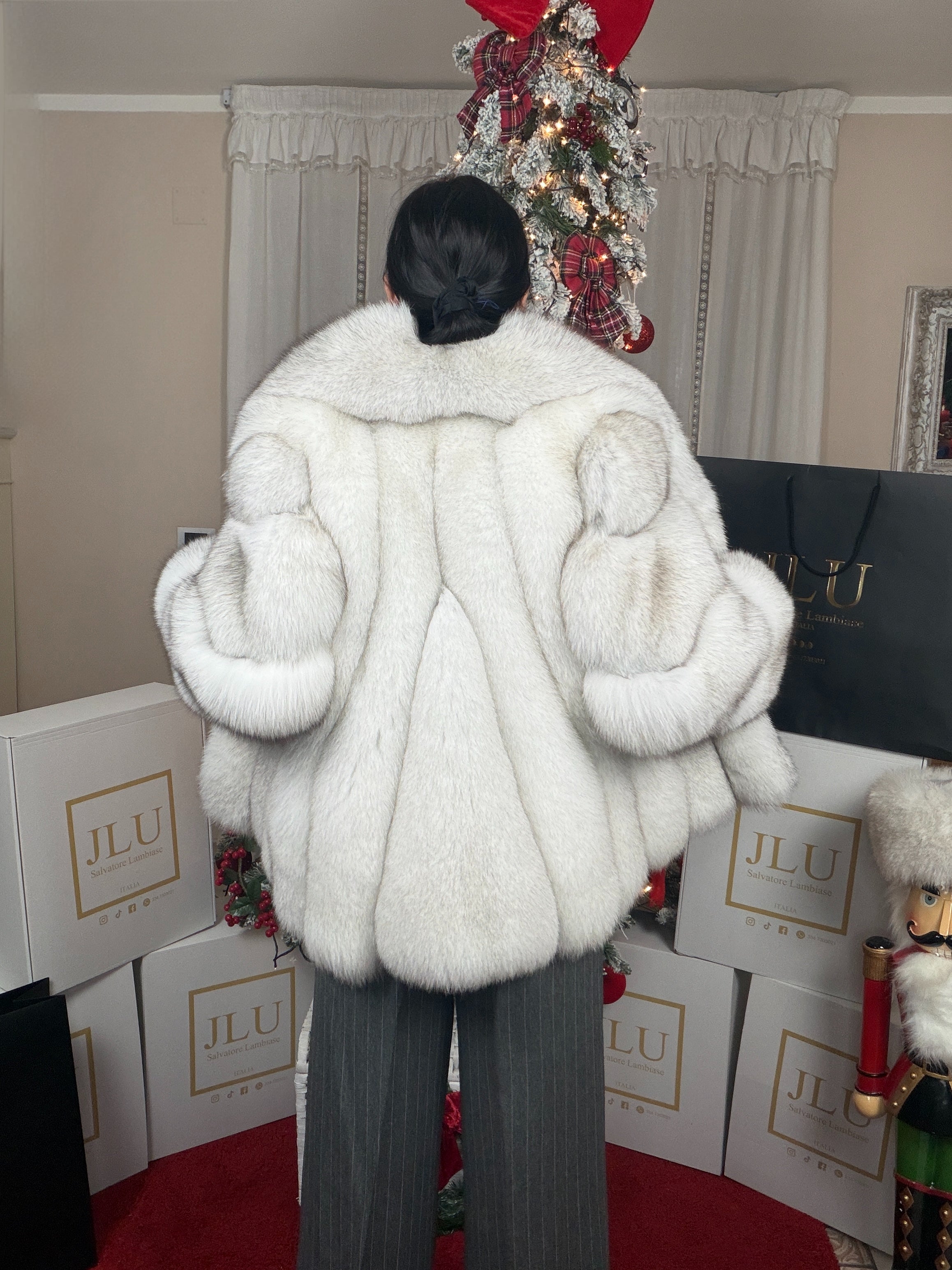 Giacca in volpe della groenlandia