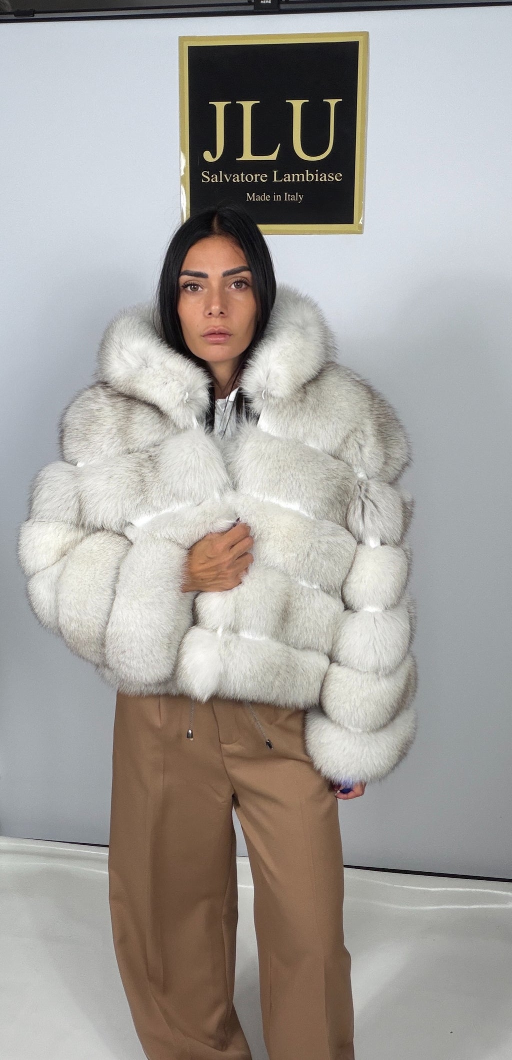 Volpe in Groenlandia modello bomber