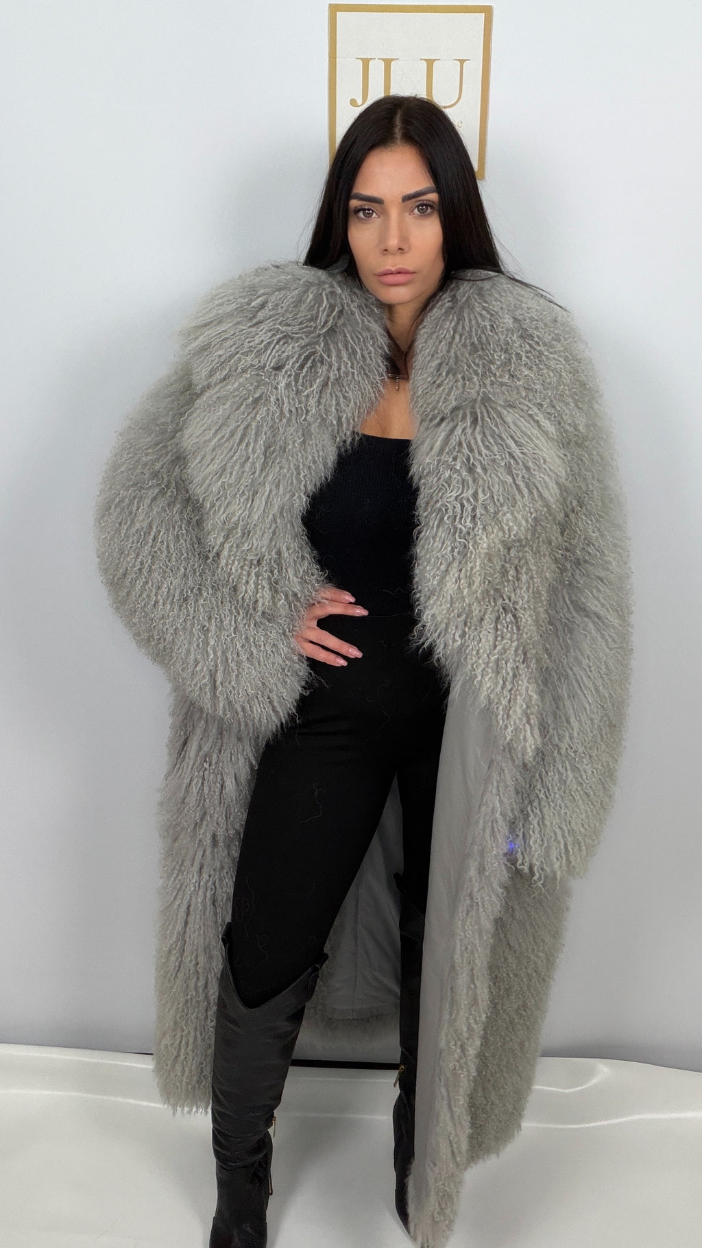 Cappotto in Mongolia con Collo Sciallato – Modello II – dettaglio 3