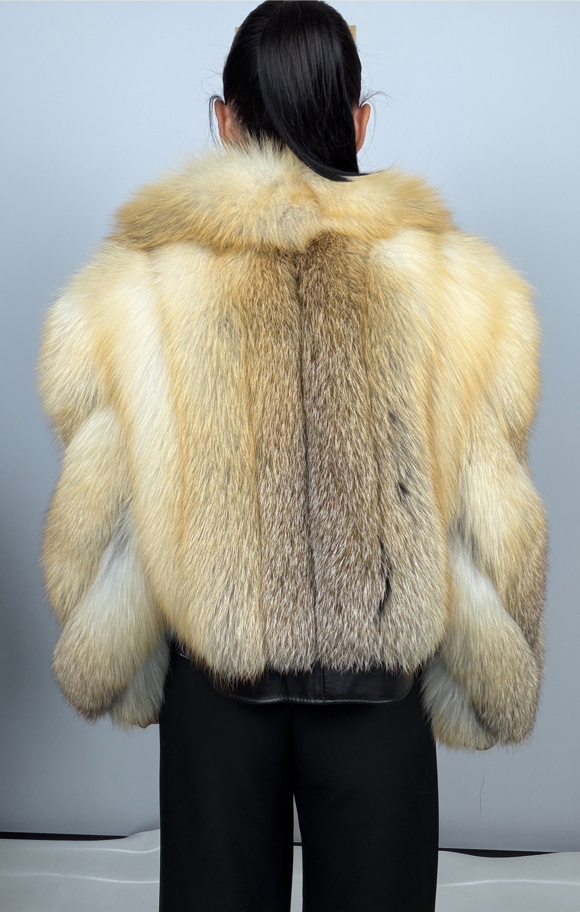 Giacca in volpe gold island