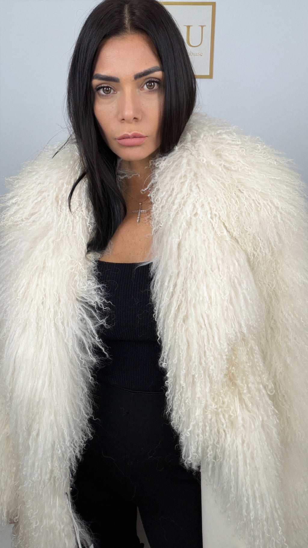 Cappotto in Mongolia con Collo Sciallato – Modello III – dettaglio 2