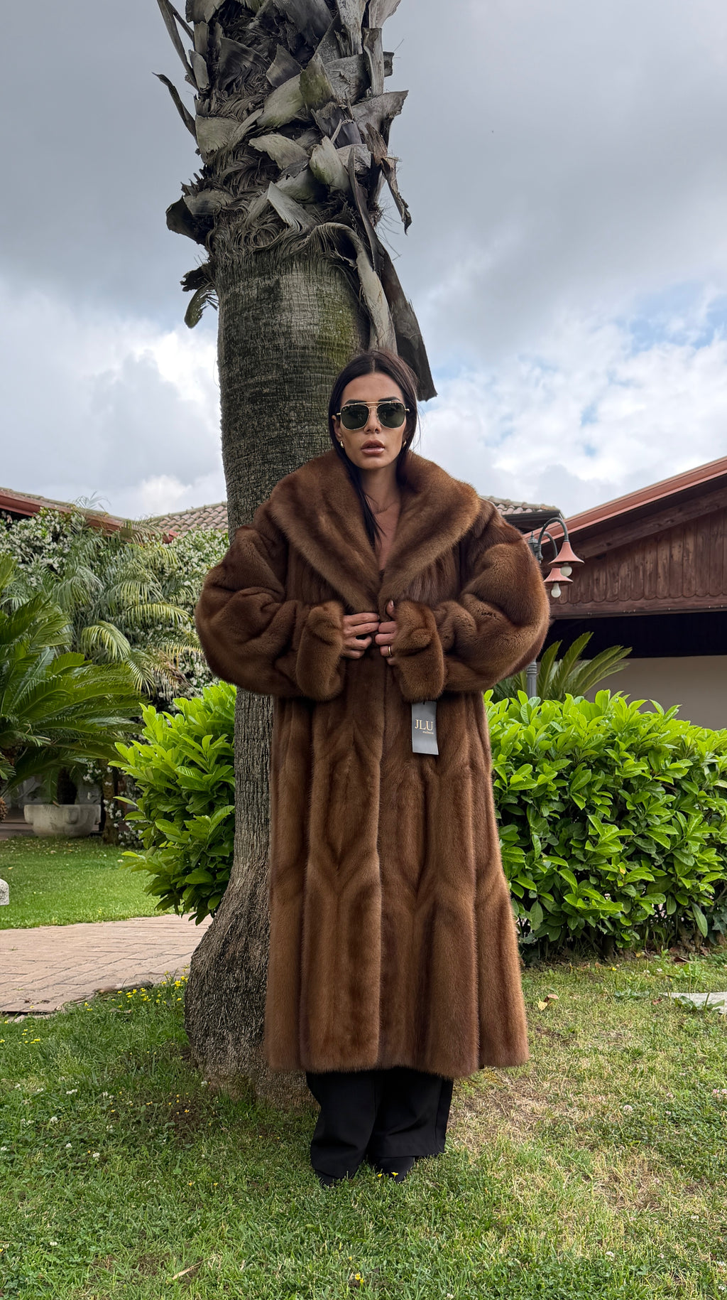 Cappotto in Visone Demibuff
