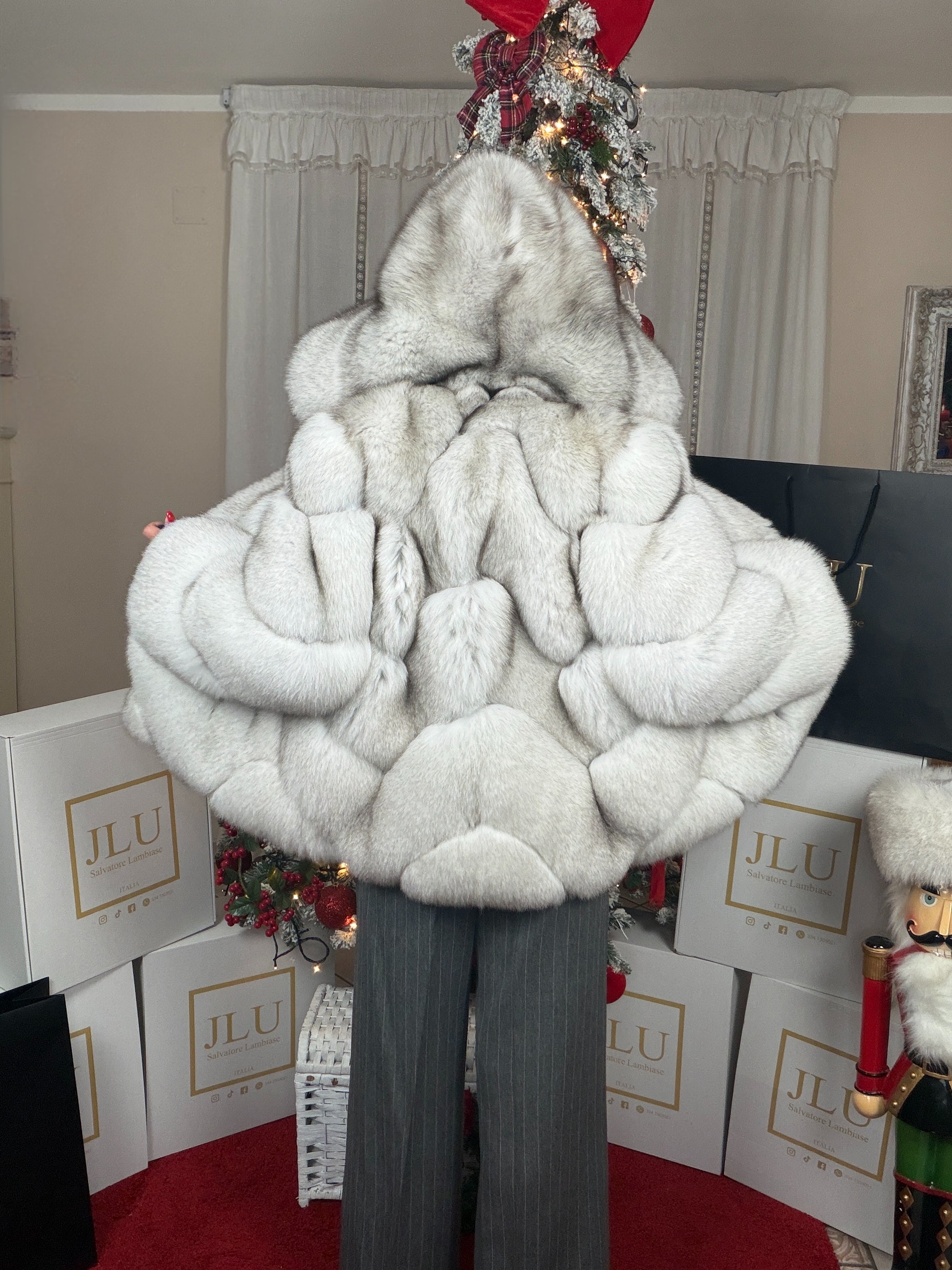 Giacca in volpe della groenlandia