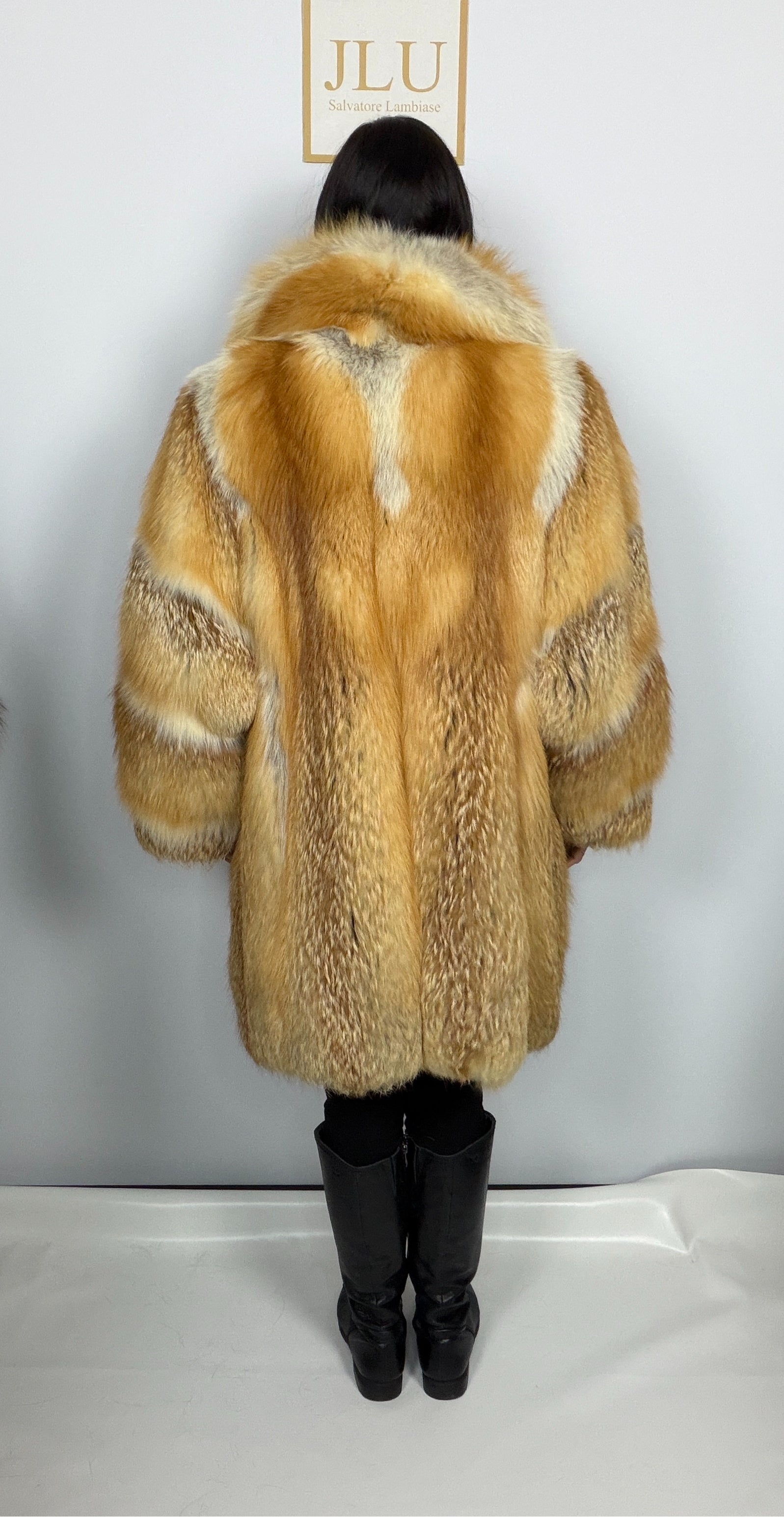 Giacca in Volpe Gold Dorata – Iris – dettaglio 5