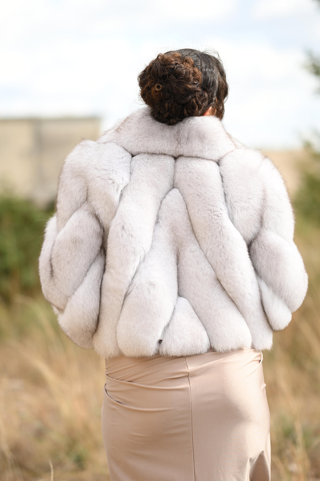 Giacca in volpe della groenlandia