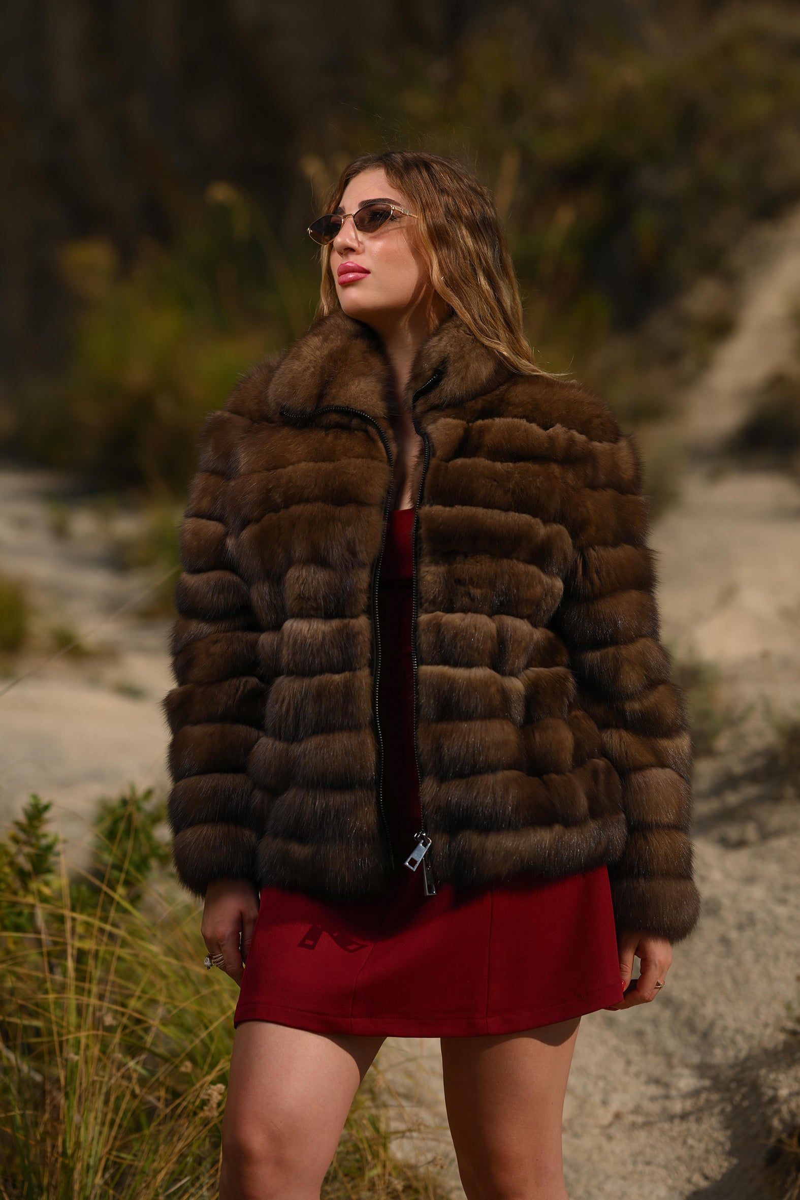 Bomber in zibellino