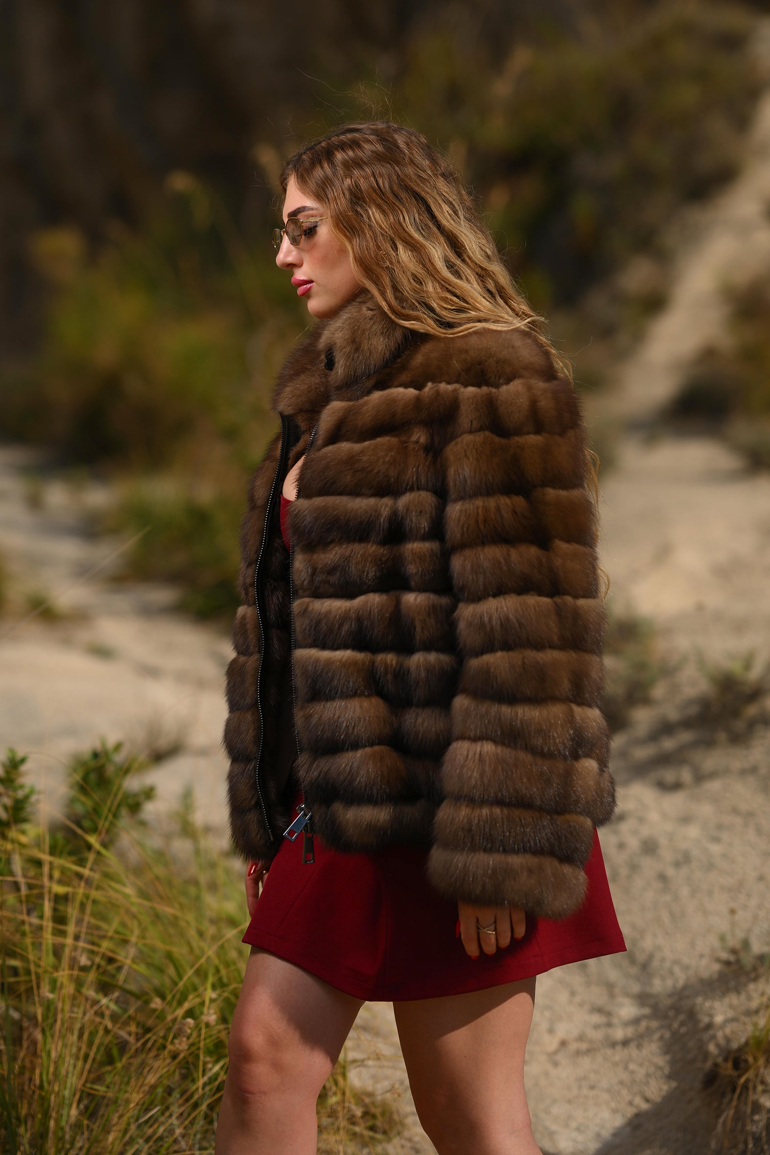 Bomber in zibellino