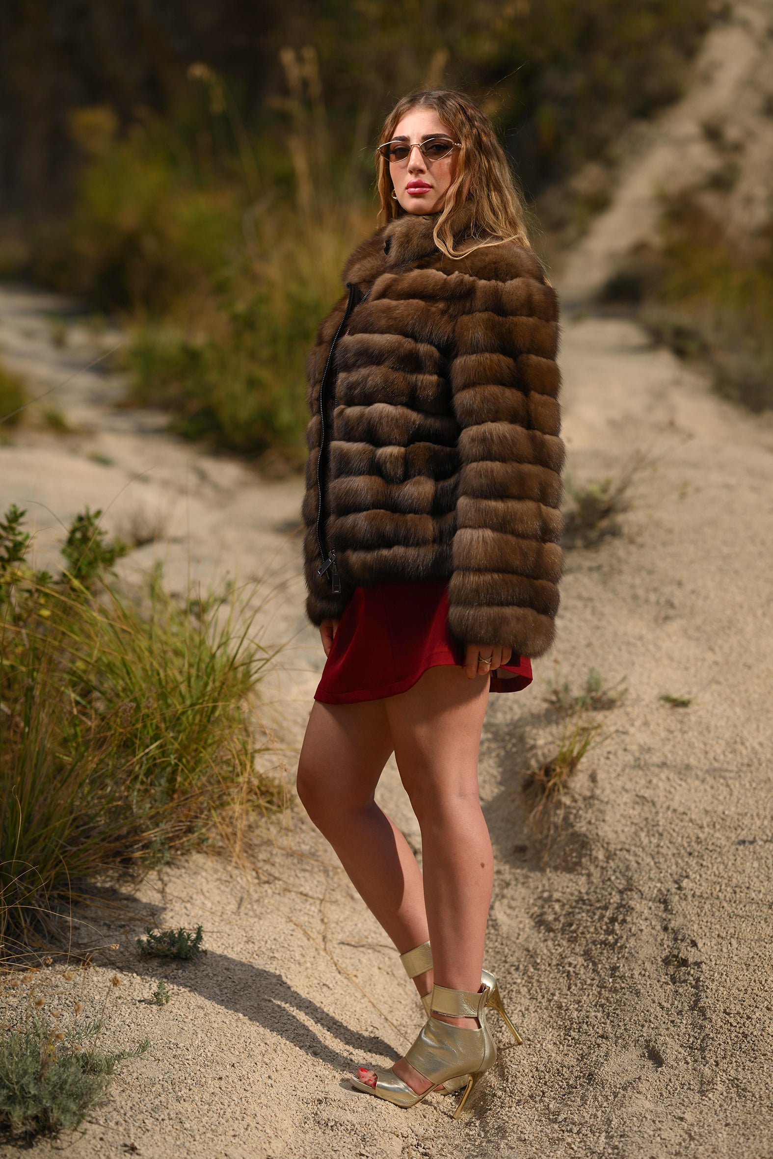 Bomber in zibellino