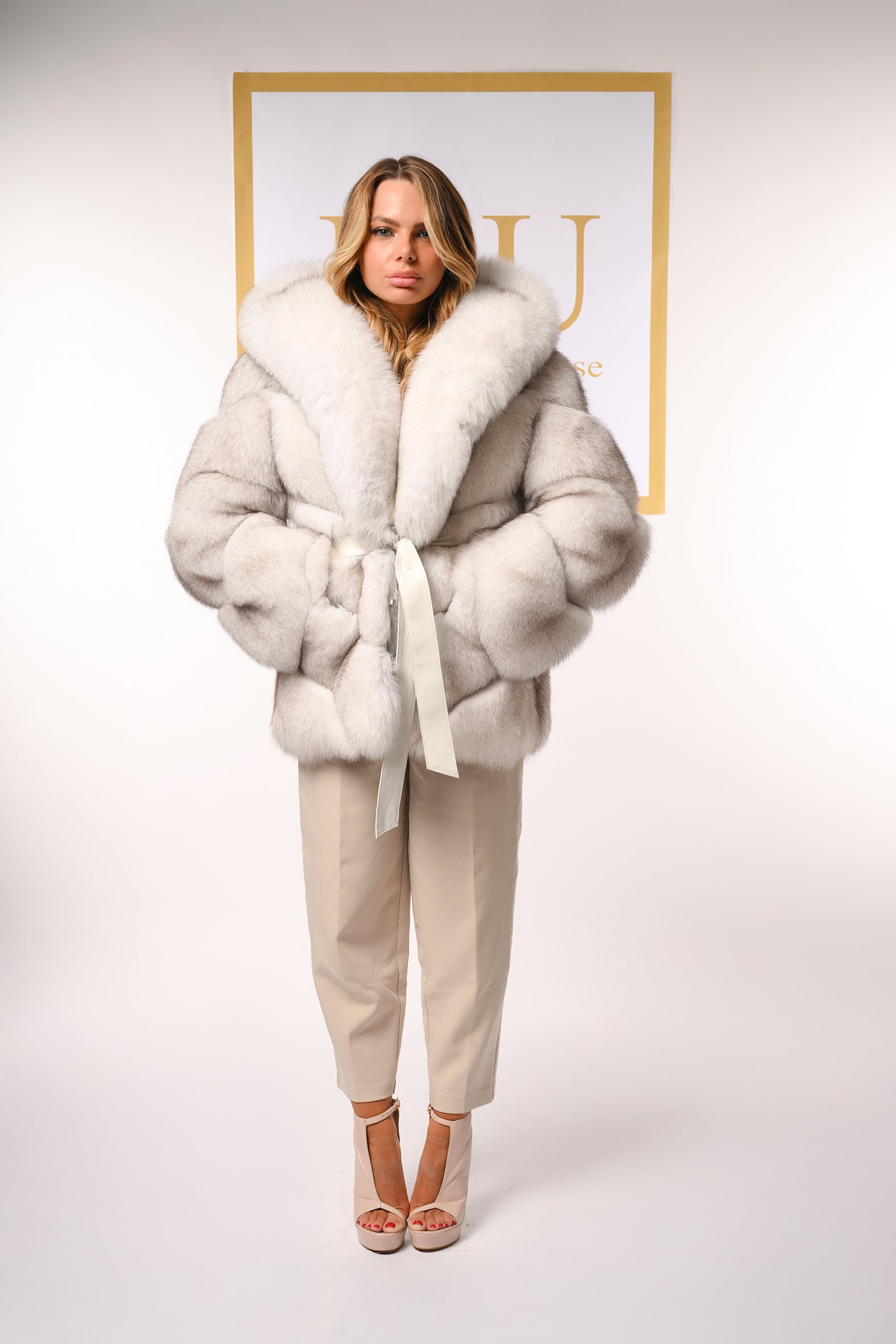 Giacca in volpe della groenlandia