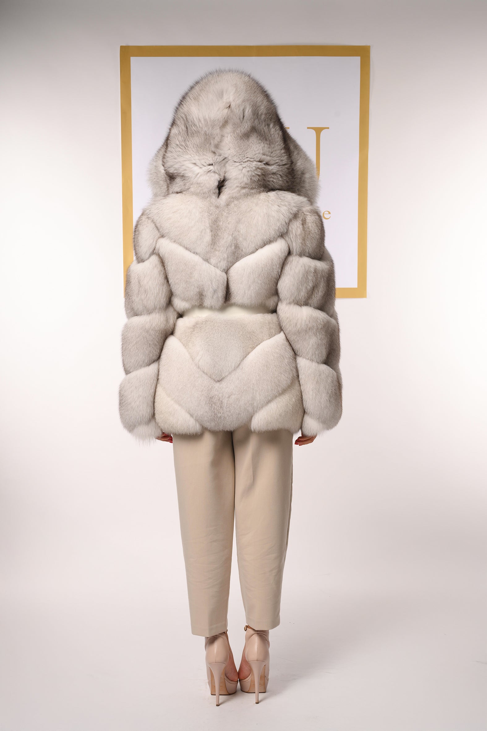 Giacca in volpe della groenlandia