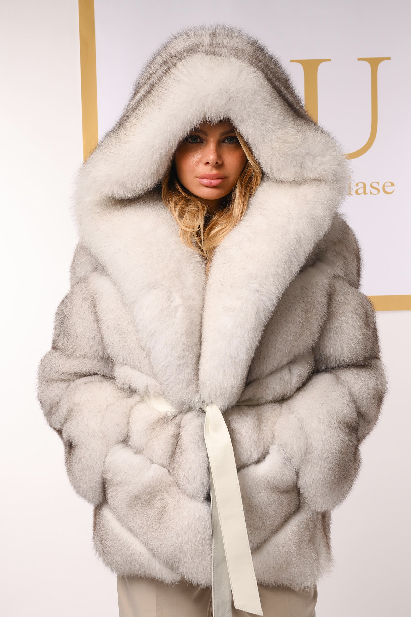 Giacca in volpe della groenlandia