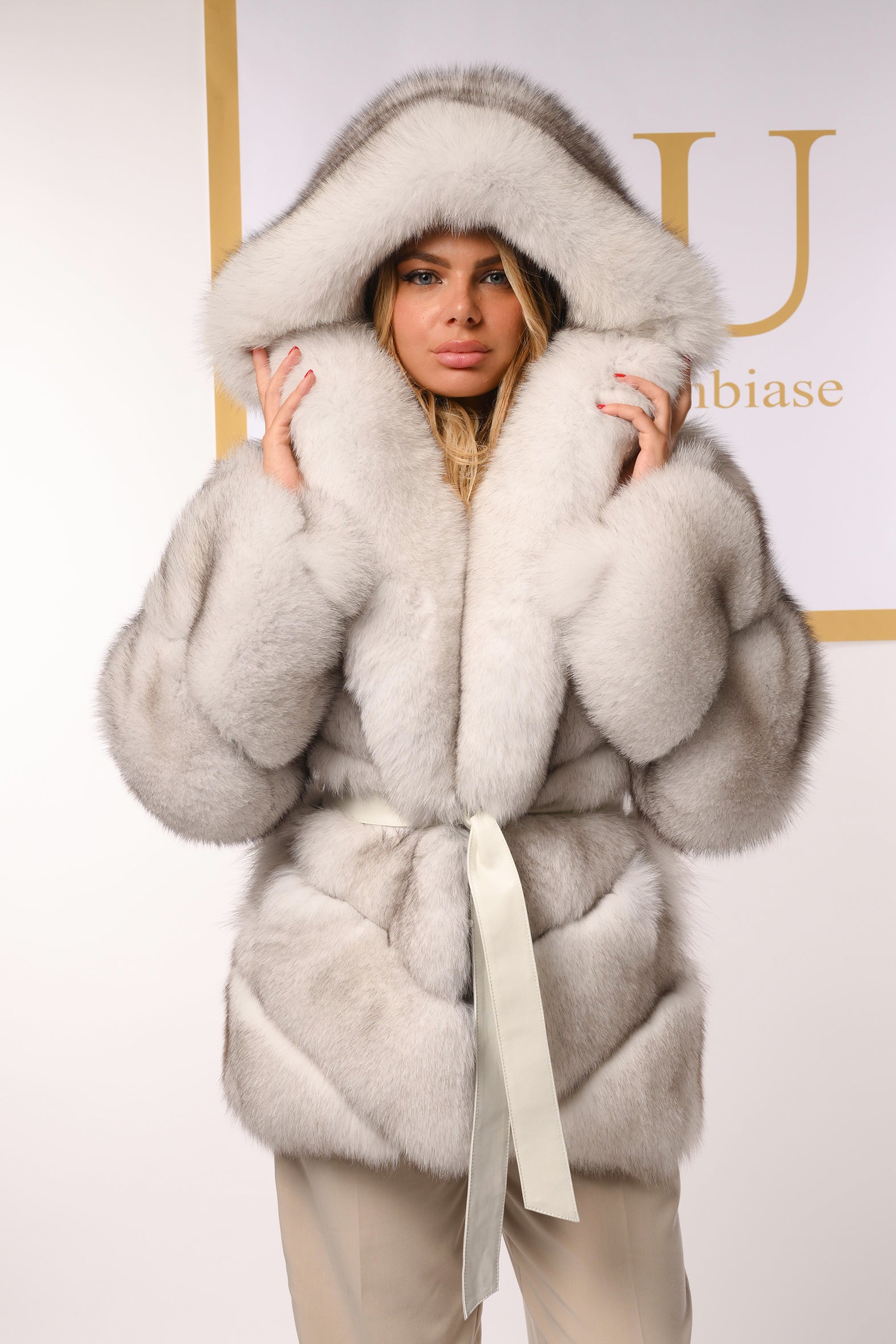 Giacca in volpe della groenlandia