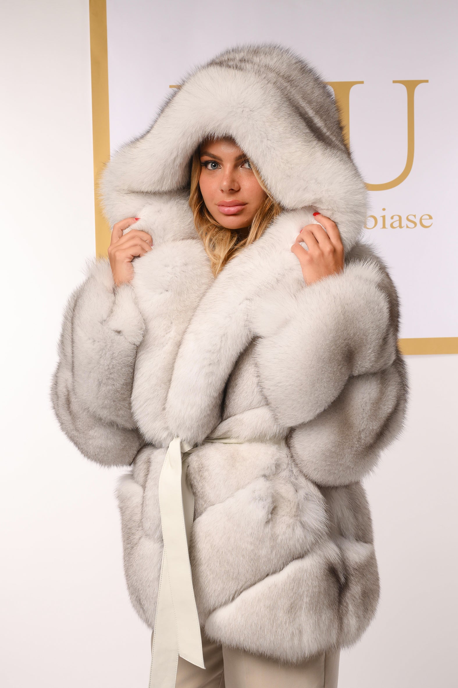 Giacca in volpe della groenlandia