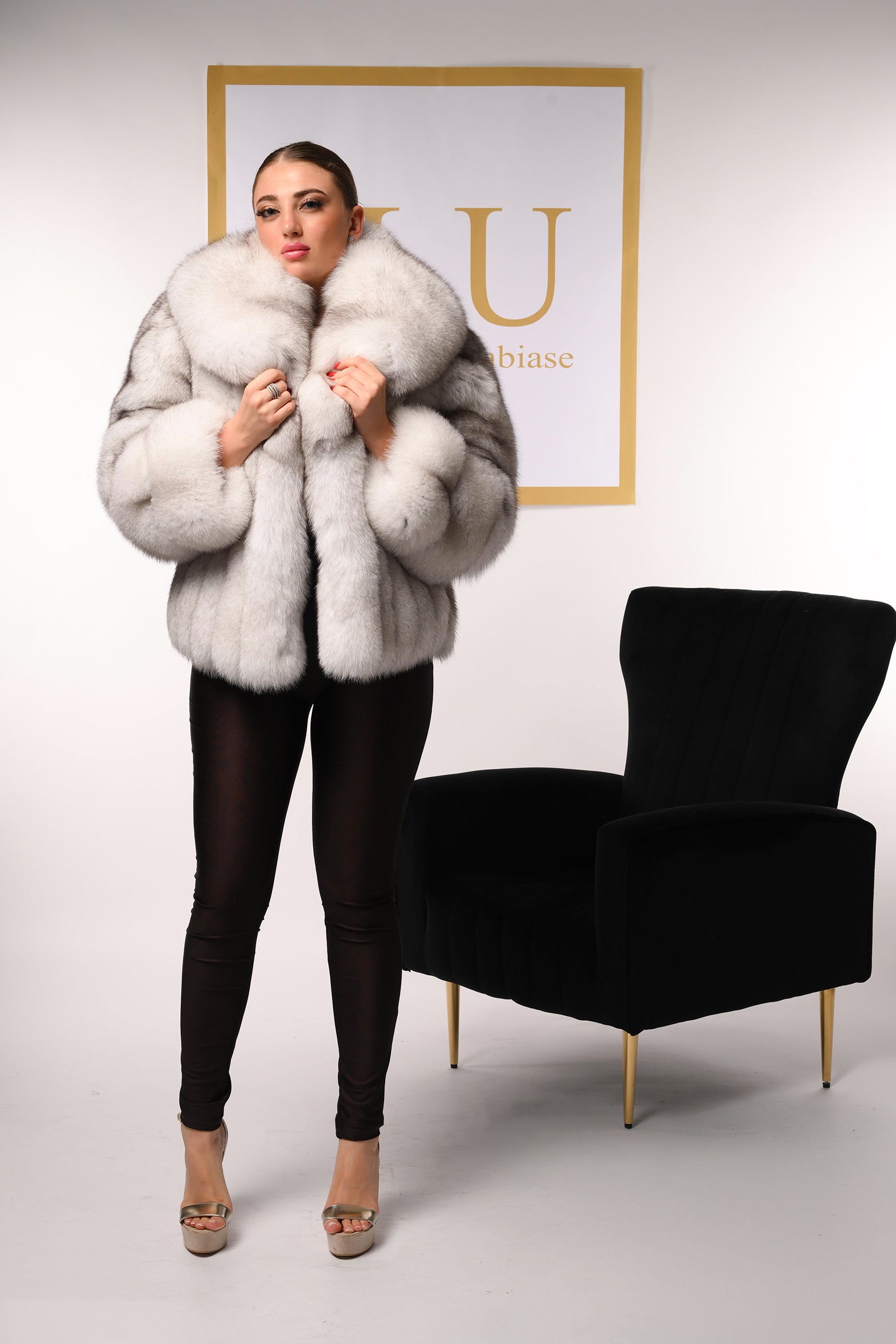 Giacca in volpe della groenlandia