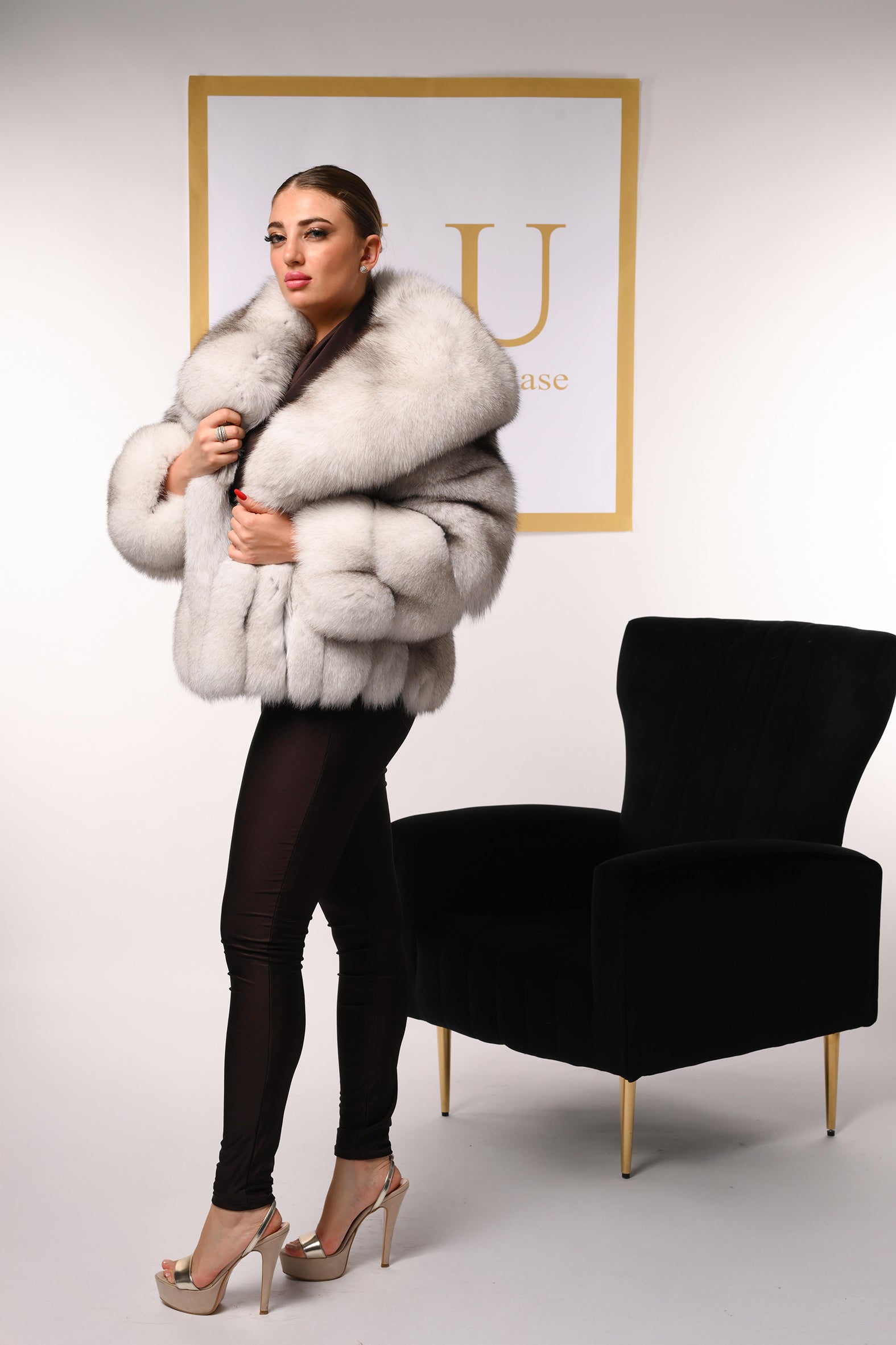 Giacca in volpe della groenlandia