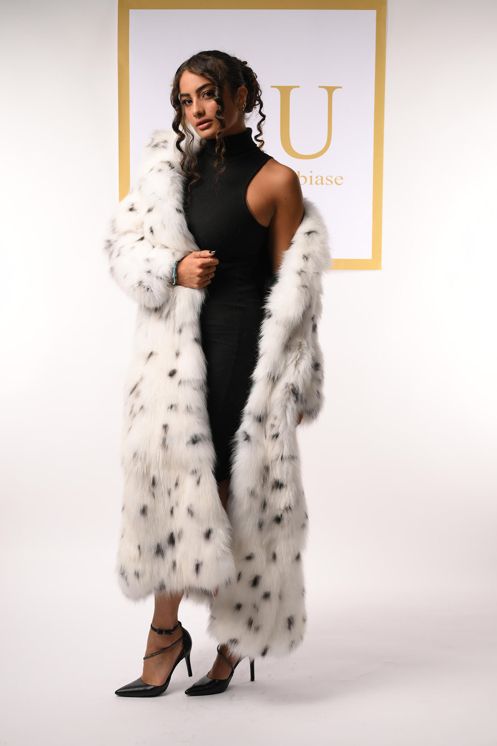 Cappotto in volpe shadow linciata