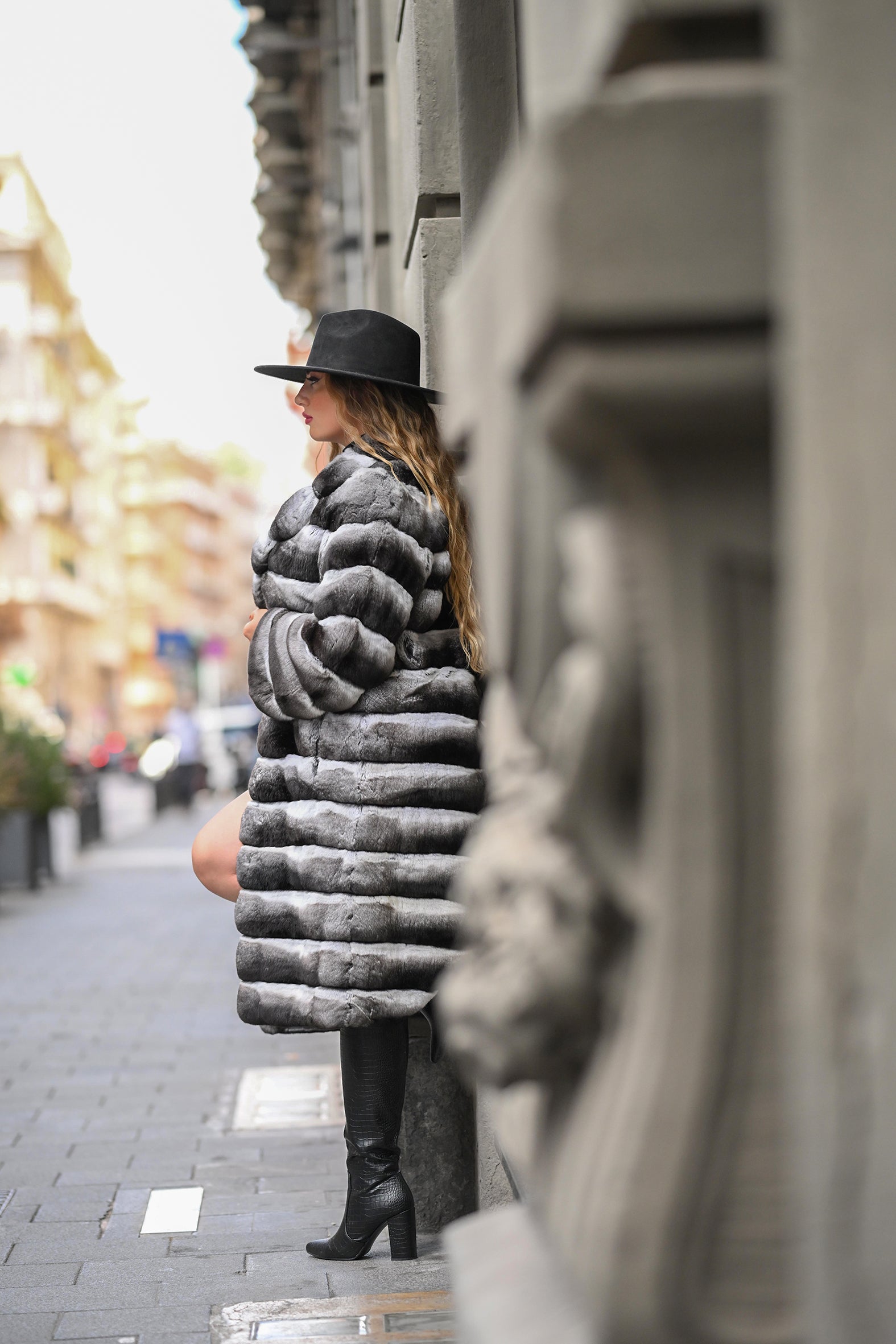 Cappotto in cincillà