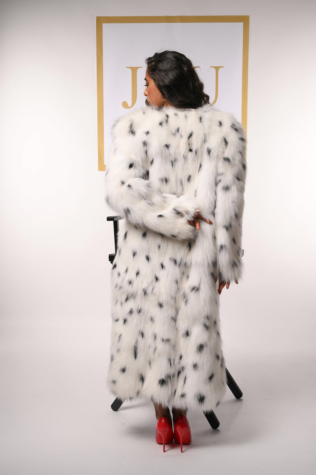 Cappotto in volpe shadow linciata