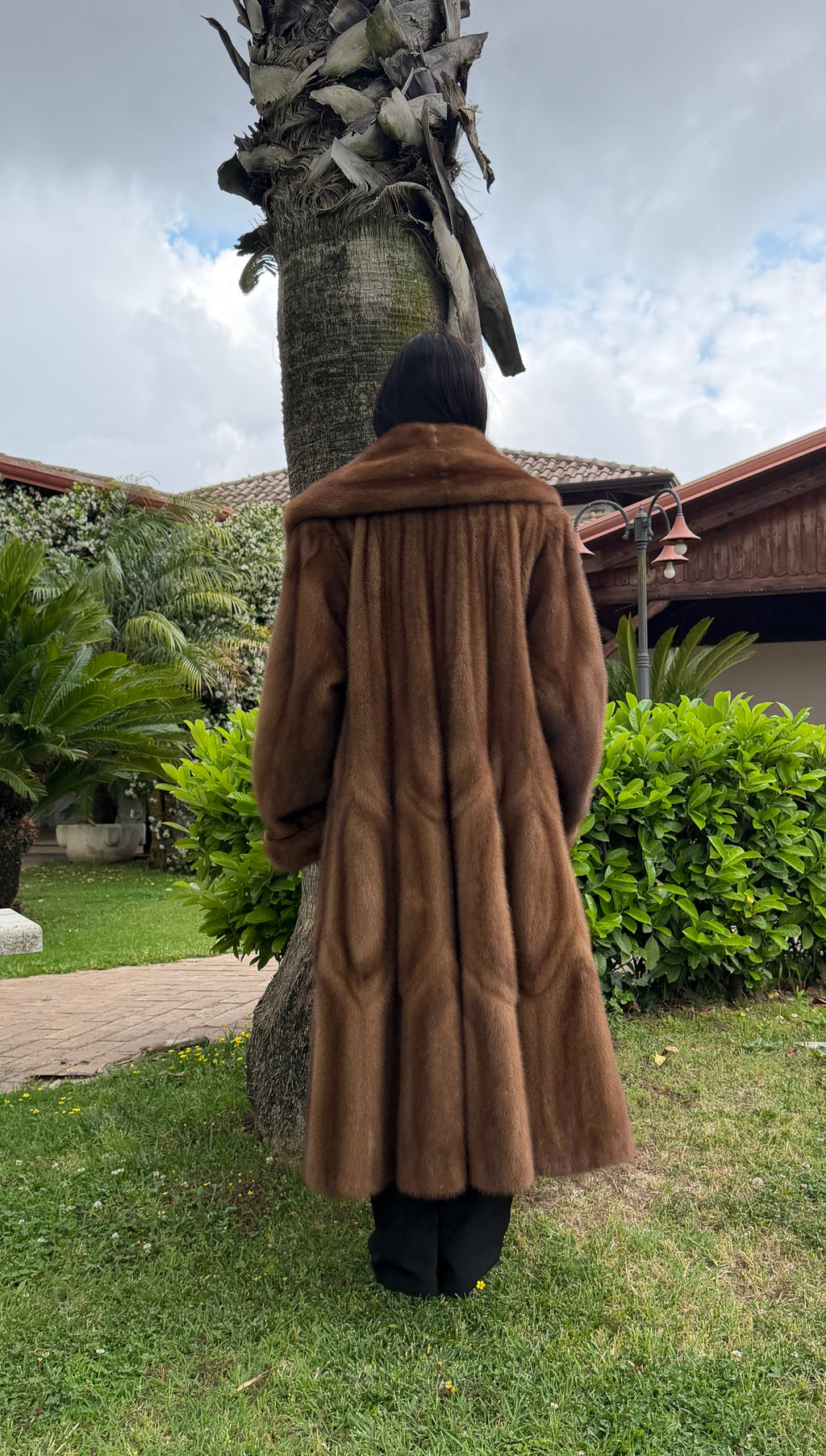 Cappotto in Visone Demibuff