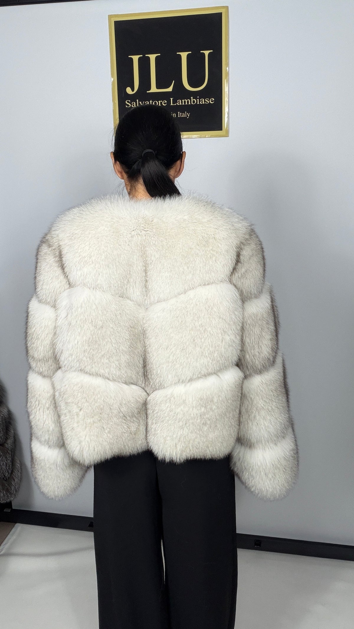 Giacca in volpe di Groenlandia Mod. Chanel