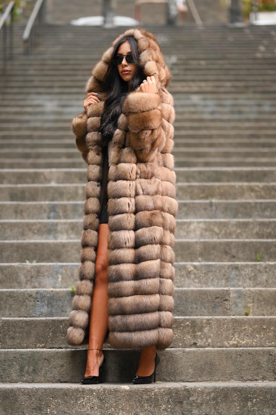 Cappotto in zibellino