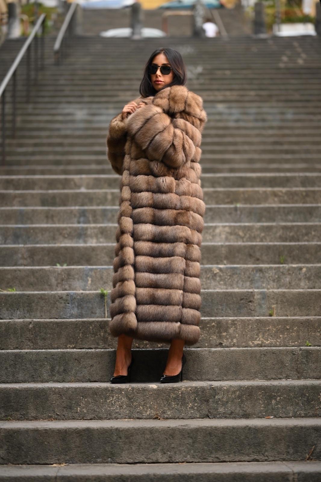Cappotto in zibellino