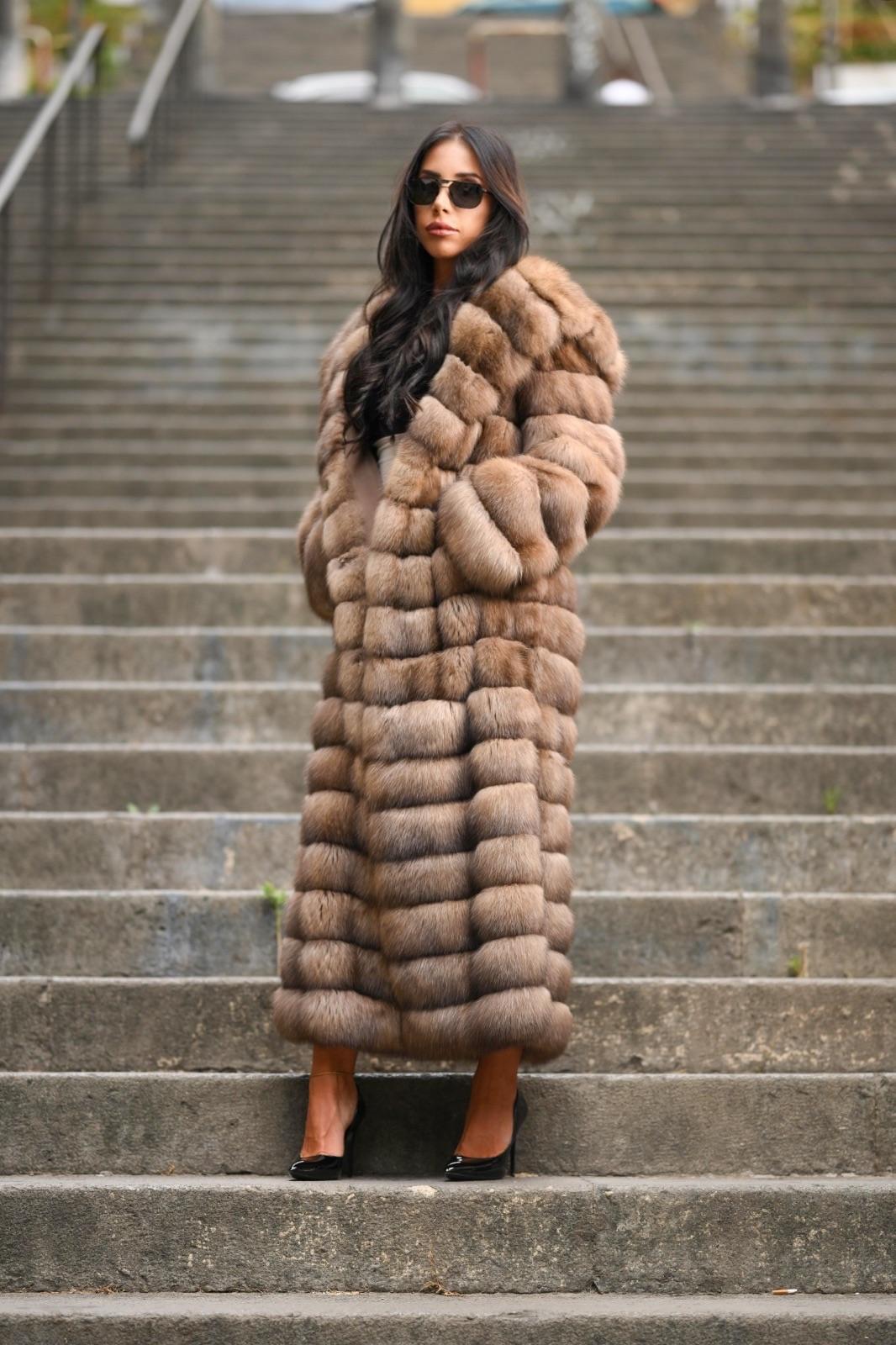 Cappotto in zibellino