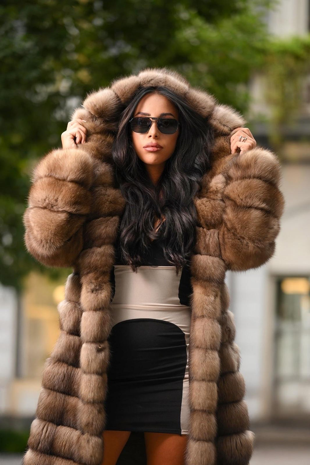Cappotto in zibellino