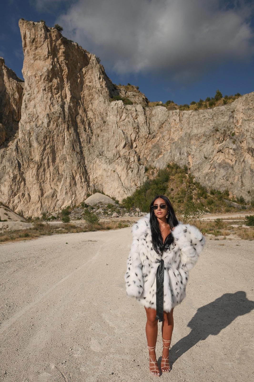 Mantella in volpe shadow linciata