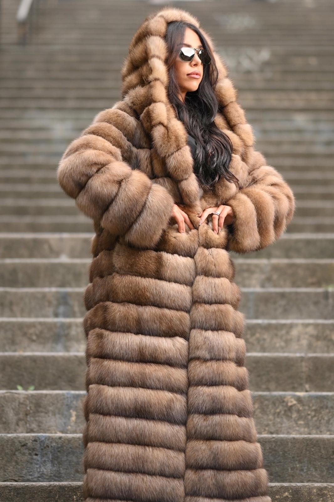 Cappotto in zibellino