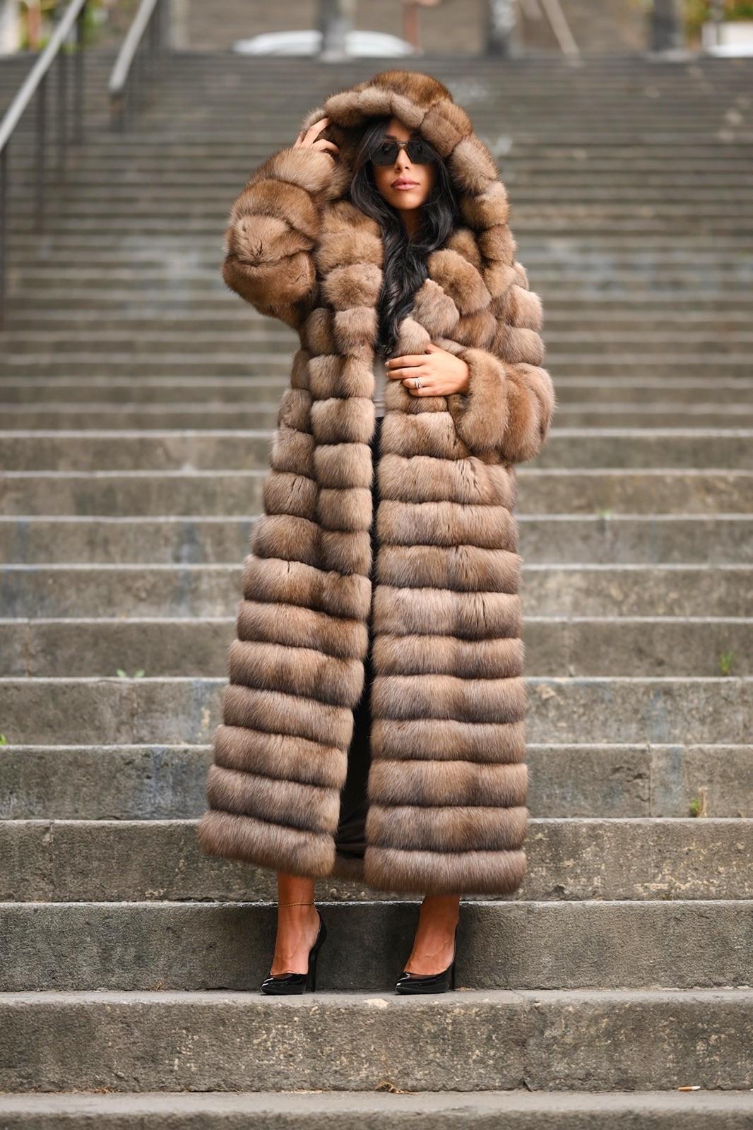 Cappotto in zibellino