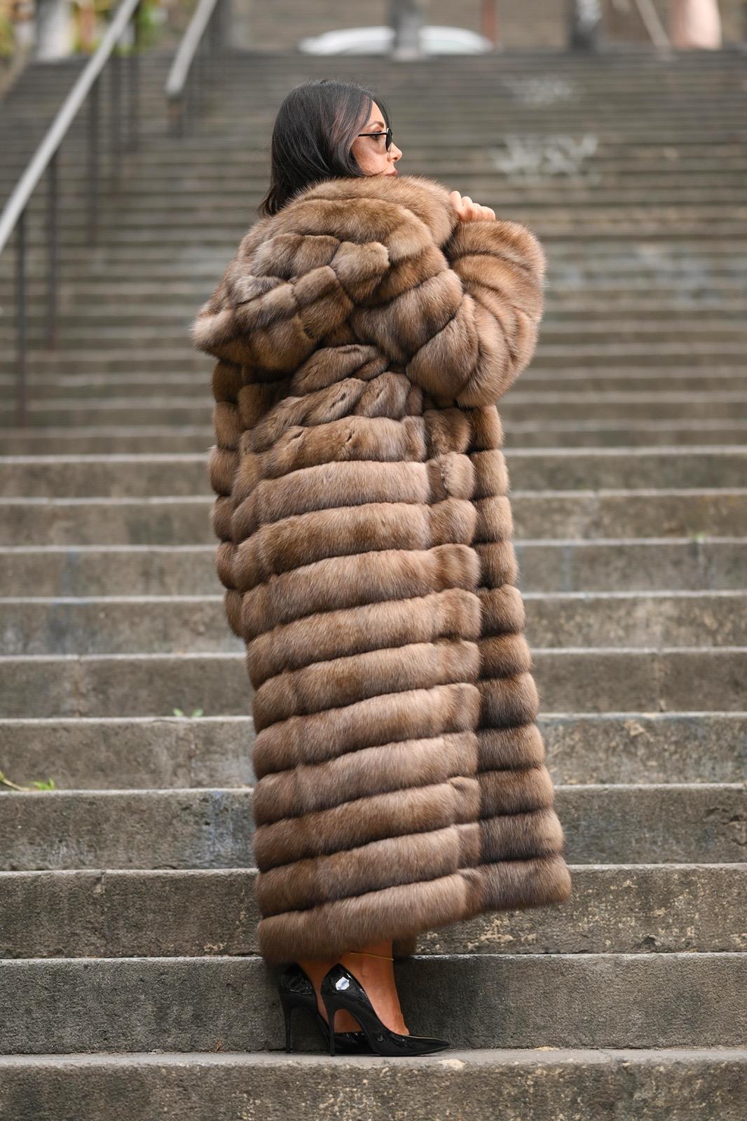 Cappotto in zibellino